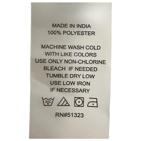 Vince Camuto New Striped Side Ruffle Pull On Midi Skirt Gray White XL Faux Wrap - Picture 5 of 5